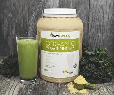Organic Vegan Protein Powder From Raw Green Organics Organic