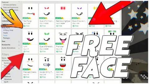 HOW TO GET FREE FACES ON ROBLOX! (2022)*WORKING* PROMO CODE 
