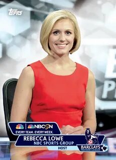 Rebecca Lowe - Topps Trading Card - NBC Sports PressboxNBC S