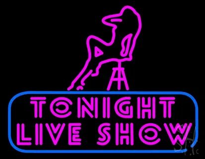 Tonight Live Show LED Neon Sign New Neon Signs - Neon Lights