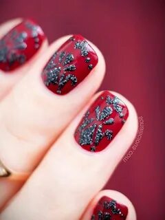 47+ Nail Ideas for Red Dress Nail designs unique, Festival n