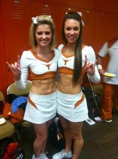 Texas Longhorns cheerleaders Texas cheerleaders, Football ch