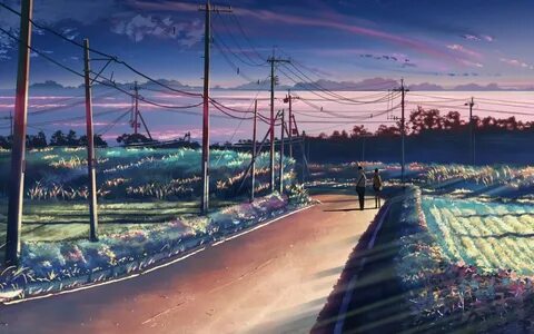 5 (cm) Centimeters Per Second wallpapers 1440x900 desktop ba