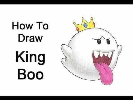 How to Draw King Boo (Nintendo) - YouTube