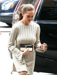 More Pics of Chrissy Teigen Sweater Dress (11 of 13) - Chris