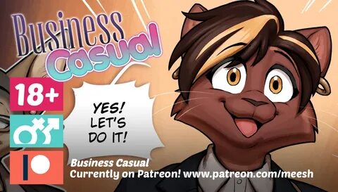 Business Casual Page 2 on Patreon! by Meesh -- Fur Affinity 