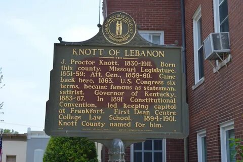 File:Knott of Lebanon historical marker.jpg - Wikimedia Comm