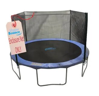 upper bounce trampoline enclosure safety net fits for 15-fee