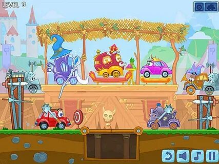 Игра Wheely 6: Fairytale - Играйте онлайн на Y8.com