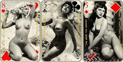 Vintage Erotic Playing Cards for sale from Vintage Nude Phot