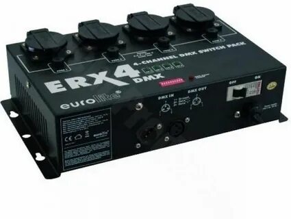 EUROLITE ERX-4 DMX Switch pack