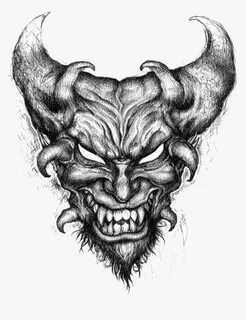 Evil Demon Drawings, HD Png Download - kindpng