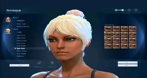 Skyforge Character Creation Female - YouTube