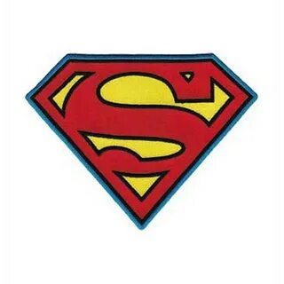 Superman Symbol 8 Inch Patch