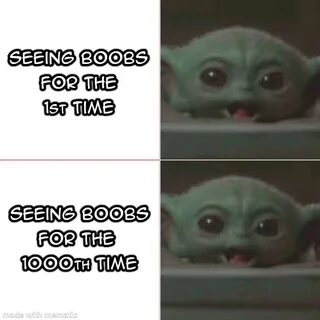 1st time i saw boobs meme