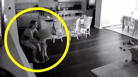 Babysitter Hears Noise Upstairs, So Dad Checks Hidden Camera