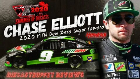 2020 CHASE ELLIOTT MOUNTAIN DEW ZERO SUGAR CHEVROLET CAMARO 