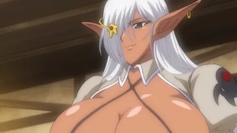 The Big ImageBoard (TBIB) - big breasts dark elf dark skin e