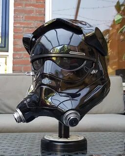 ANOVOS TFA TIE-Fighter Pilot Helmet Star wars helmet, Tie fi