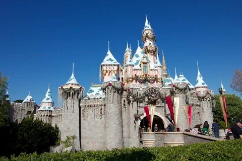 Christmas at Disneyland - Sleeping Beauty Castle Our Disney 