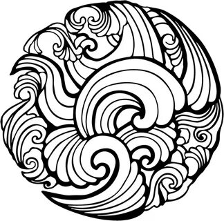 Waves Clipart Tumblr - Beach Wave Black And White Clipart - 