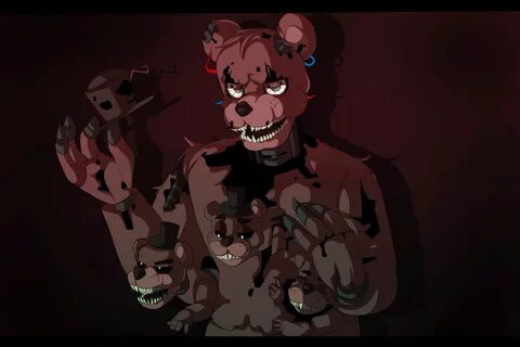 Nightmare Freddy GIF (kinda) by TheHobbyHorse Five Nights at