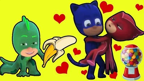 PJ Masks Owlette Catboy Gekko With Banana Took Owlette s Tic