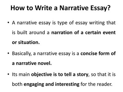 PPT - Narrative Essay PowerPoint Presentation, free download
