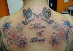 Mom Dad Tattoos Designs / Mom Dad Tattoo Designs on Hand1 Th