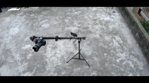 Homemade Camera Jib/ crane II HK TECH TV - YouTube