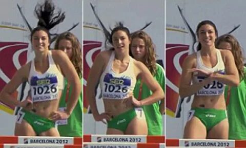 Michelle jenneke barcelona 2012