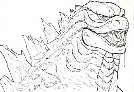 43 godzilla coloring pages free - Best Coloring Pages