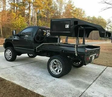 3rd gen single cab Ram Cummins dually flatbed Custom truck b