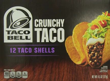 Buy Taco Bell Crunchy Taco Shells 12 count 4.5 oz in Cheap P