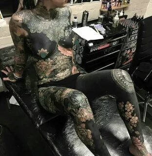 Pin by вадим on Tattoo Tattooed women full body, Full body t