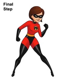 How to Draw Elastigirl (Helen Parr) from The Incredibles VID