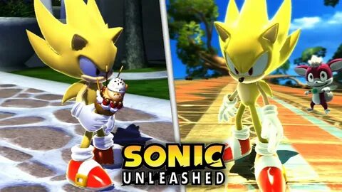 Sonic Unleashed - Super Sonic In Cutscenes Mod - YouTube