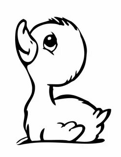 duckling Duck tattoos, Drawings, Animal coloring pages