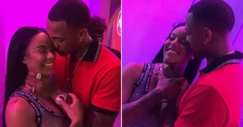 Video of Alexis Skyy's Boyfriend Trouble Gripping Her Neck A