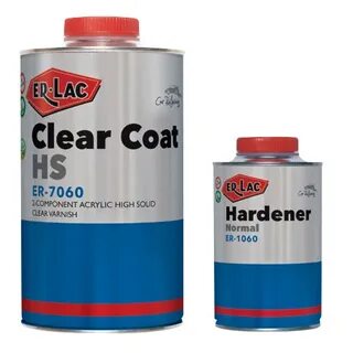 CLEAR COAT HIGH SOLIDS ER-7060 + HARDENER(3:1) ER-LAC S.A.