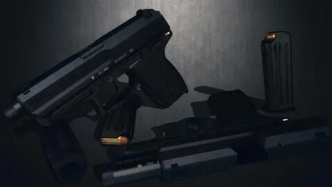 MMD Heckler and Koch USP.45 CT for DL by AbyssLeo on Deviant