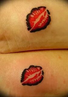фото тату поцелуй от 22.09.2017 № 088 - tattoo kiss - tattoo