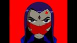 Teen Titans Raven gagged with Anger Mark - YouTube