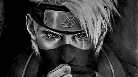 Kakashi Black And White Wallpapers - Wallpaper Cave