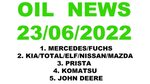 OIL NEWS 23 06 2022 MERCEDES FUCHS KIA TOTAL ELF PRISTA NISS