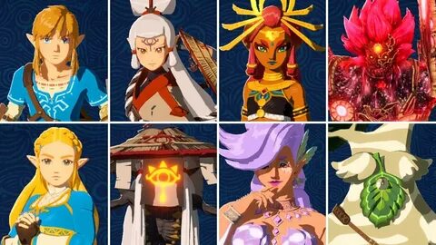 Hyrule Warriors: Age of Calamity - All Characters - YouTube