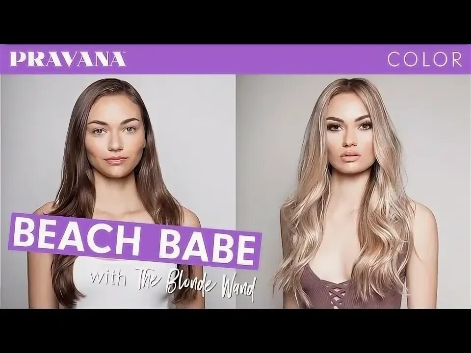 How-To Blonde Beach Babe with THE BLONDE WAND