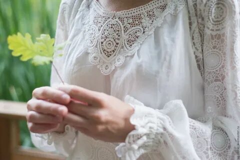 Белое кружевное платье "Диана" - заказать на Ярмарке Мастеро