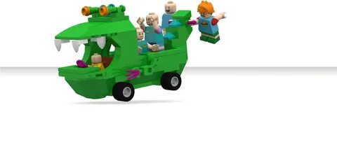 Download Rugrats Reptar Wagon - Reptar Wagon PNG Image with 