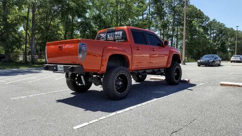 Lifted Chevy Colorado / GMC Canyon On 35s, 10.5" inches of l